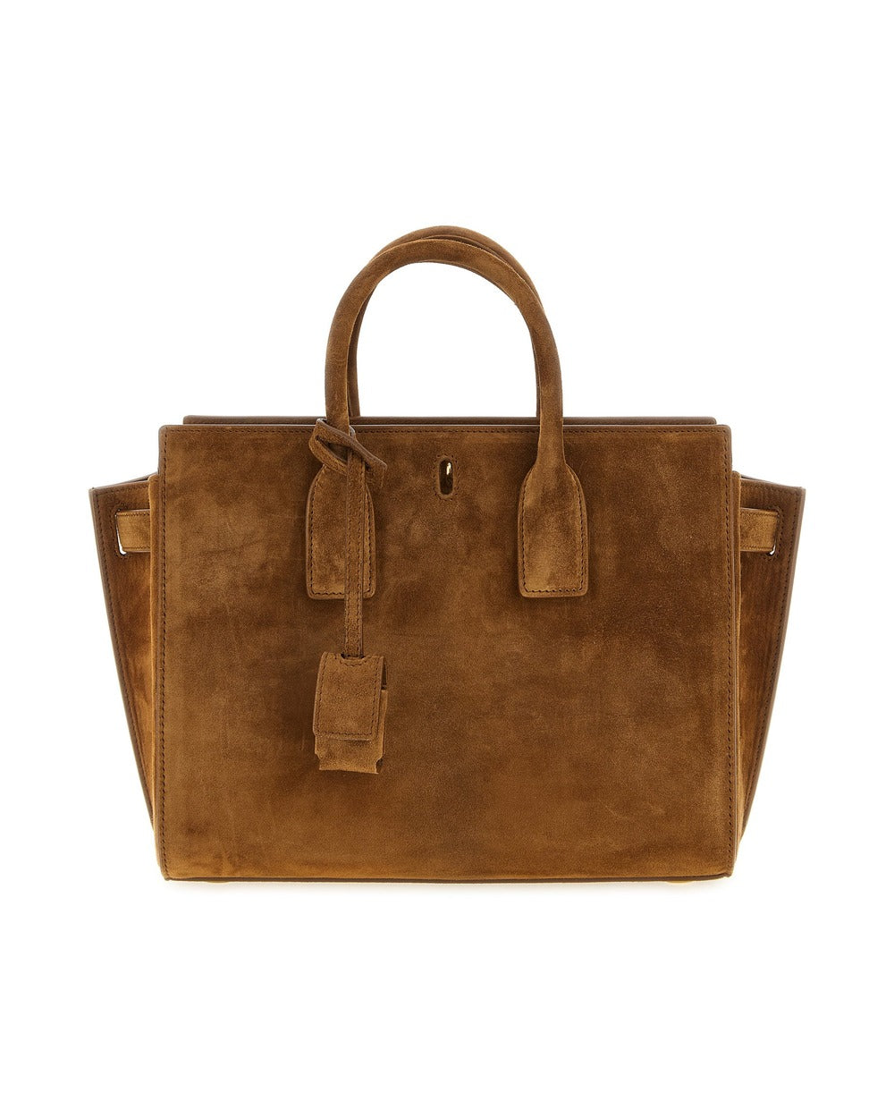 Saint Laurent Brown Calfskin Handbag