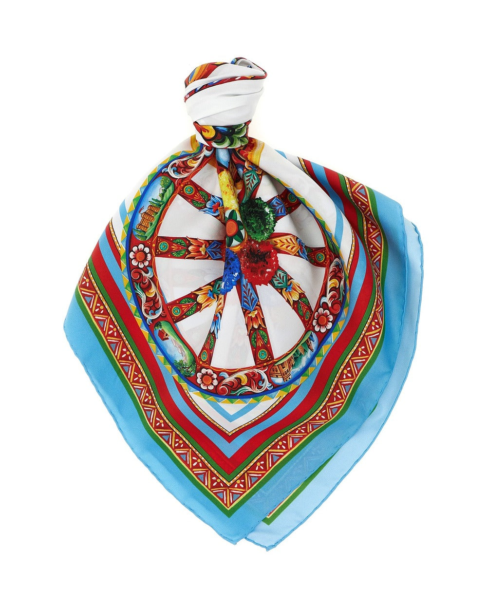 Dolce & Gabbana Multicolor Silk Foulard