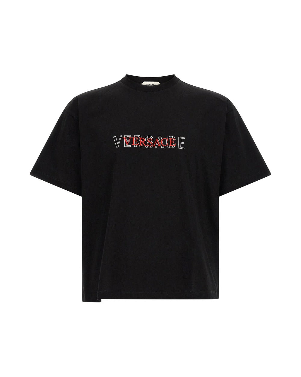 Versace Black Cotton T-Shirt