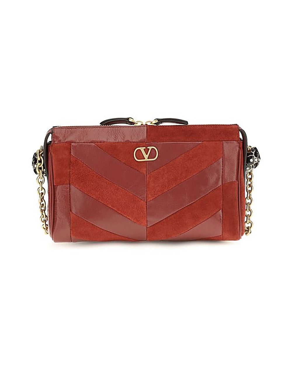 Valentino Garavani Multicolor Calf Leather Bos Taurus Shoulder Bag