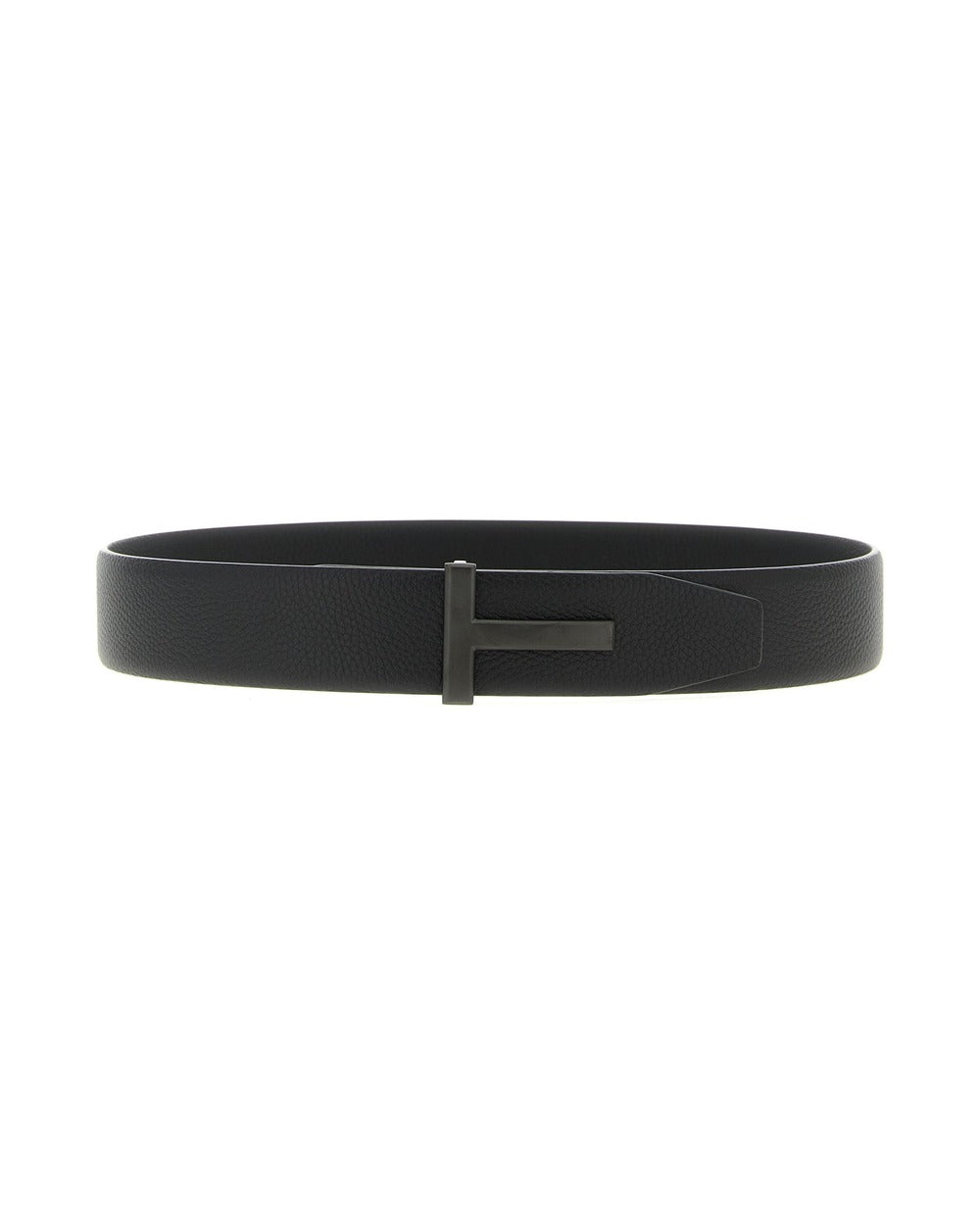 Tom Ford Black Calfskin Belt