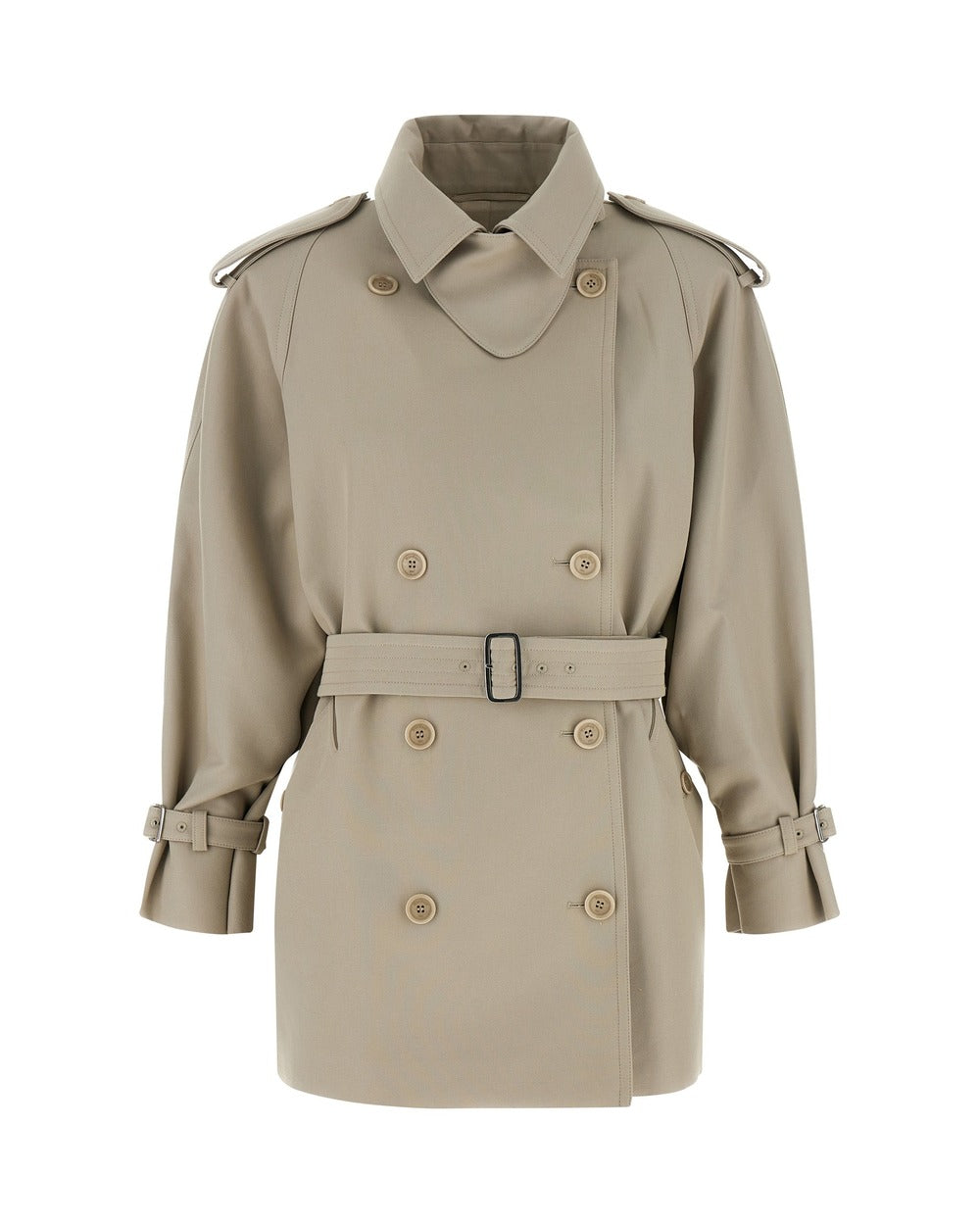 Max Mara Beige Cotton Coat