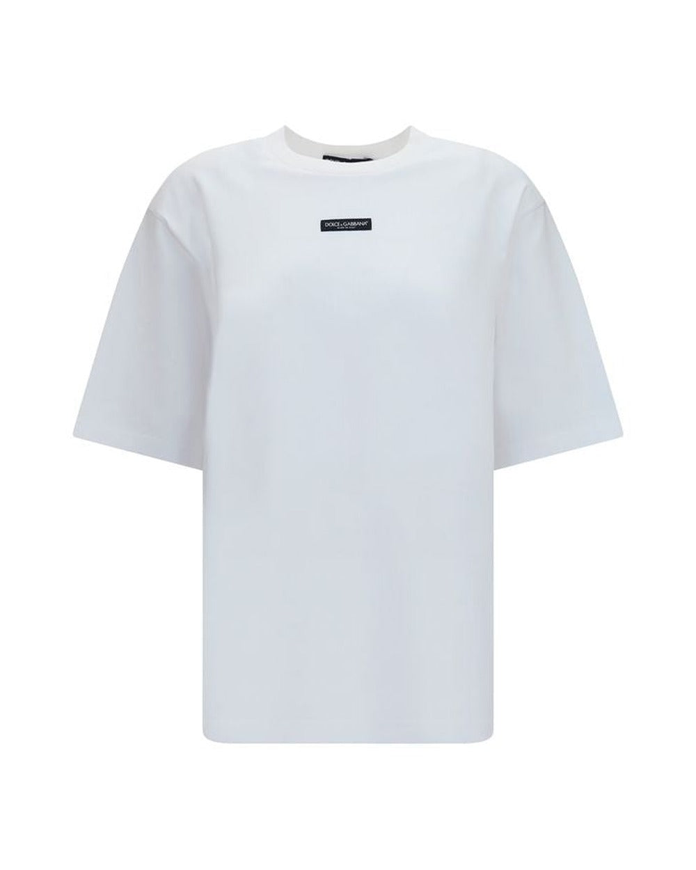 Dolce & Gabbana White Cotton T-Shirt