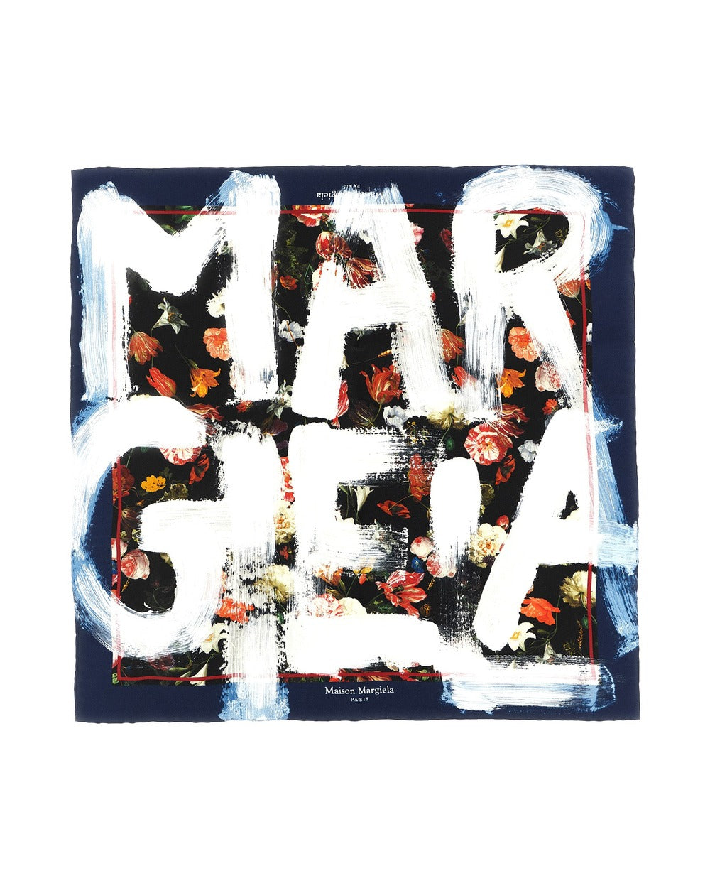 Maison Margiela Multicolor Silk Foulard