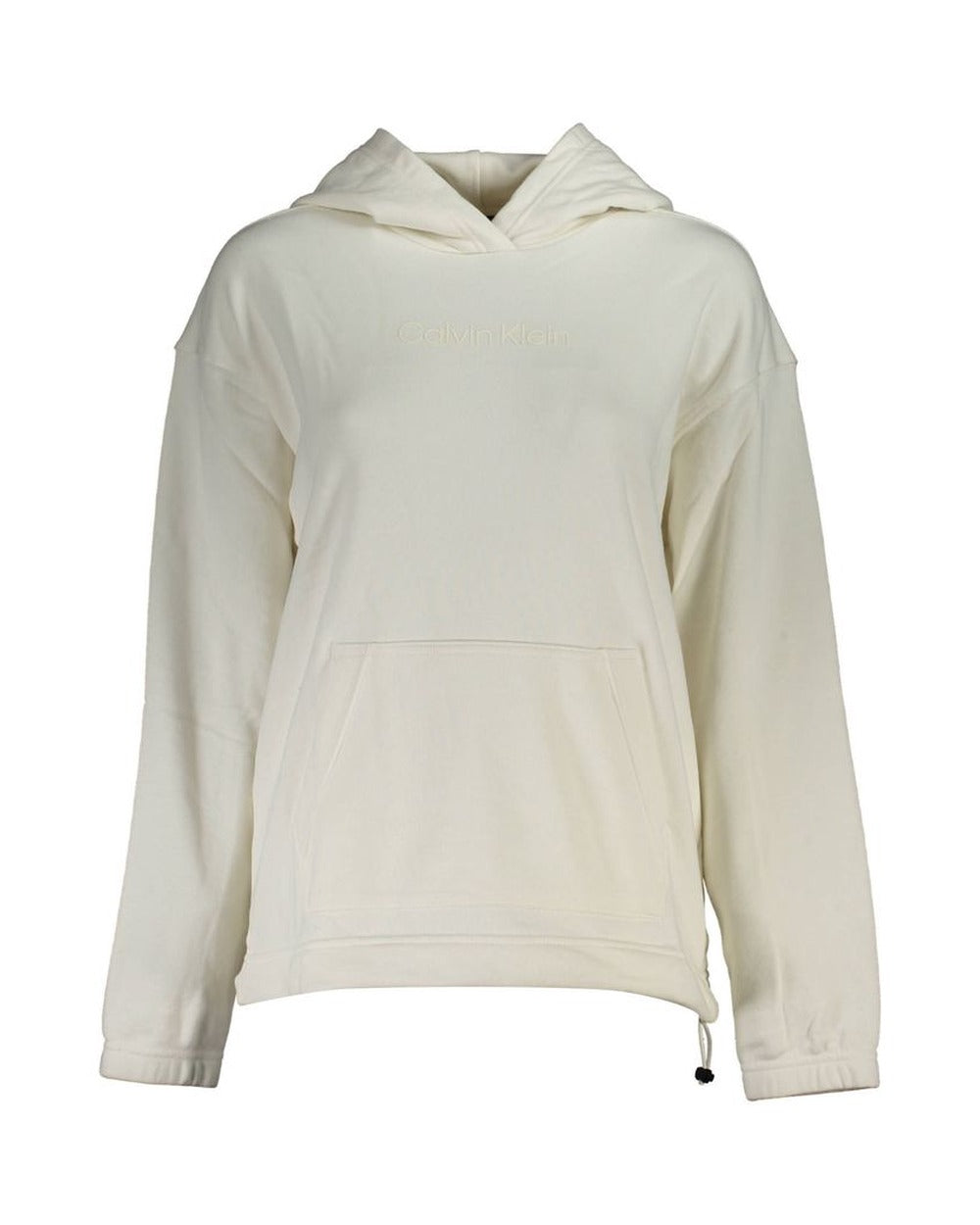 Calvin Klein White Cotton Women's Sweatshirt