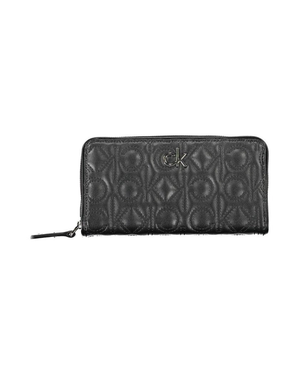 Calvin Klein Nero Poliuretano Women Wallet