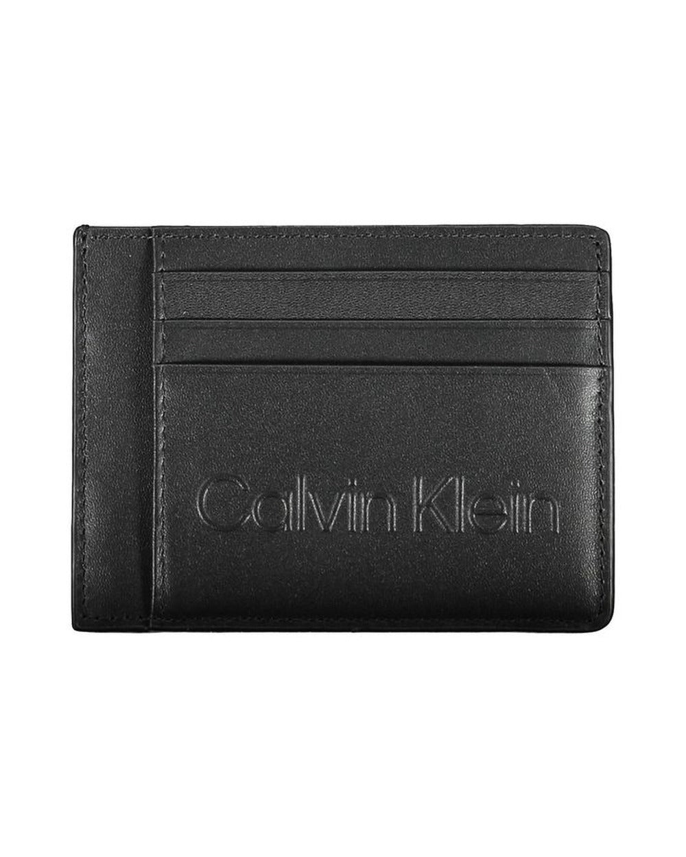 Calvin Klein Black Polyethylene Men Wallet