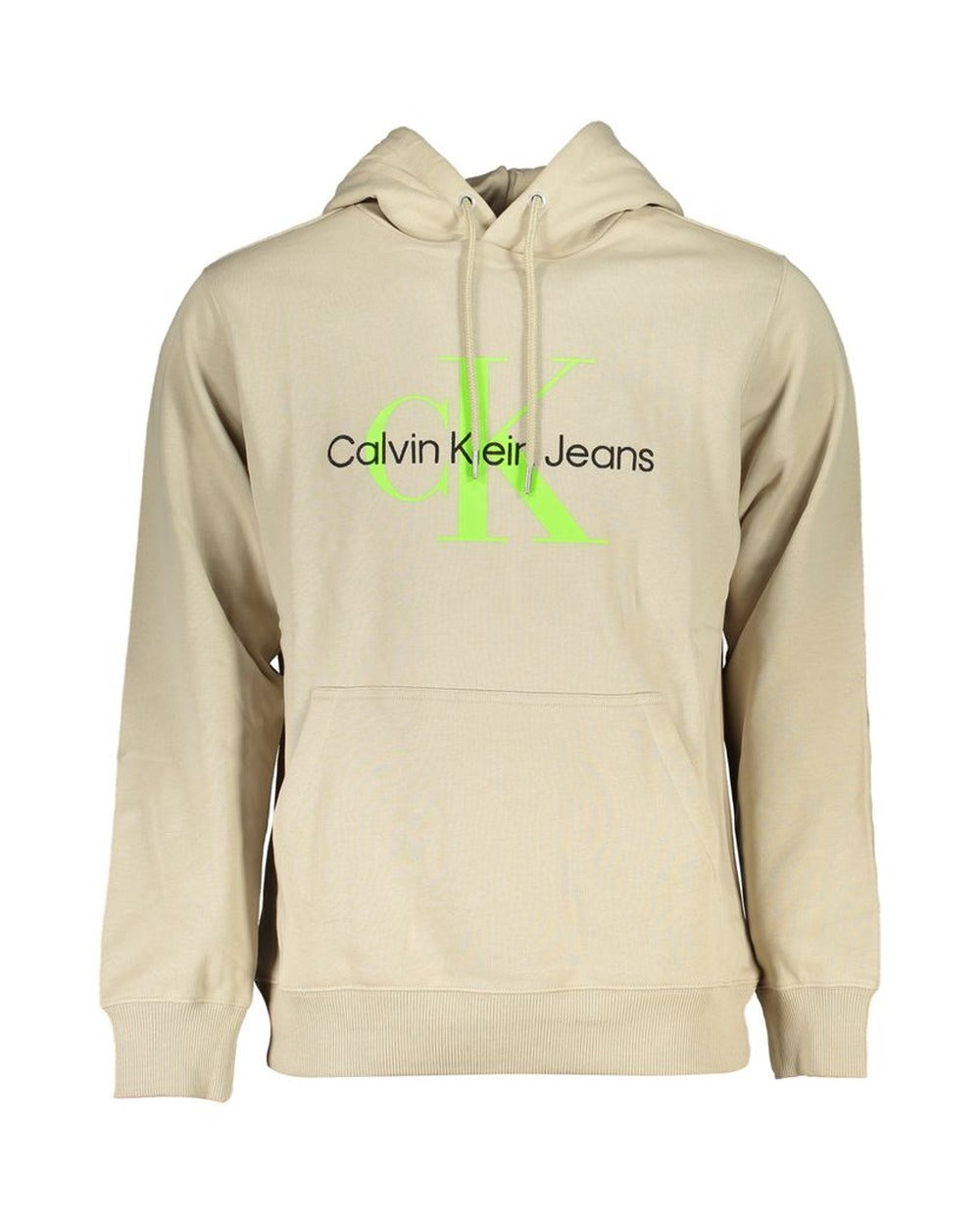 Calvin Klein Beige Cotton Men's Sweatshirt