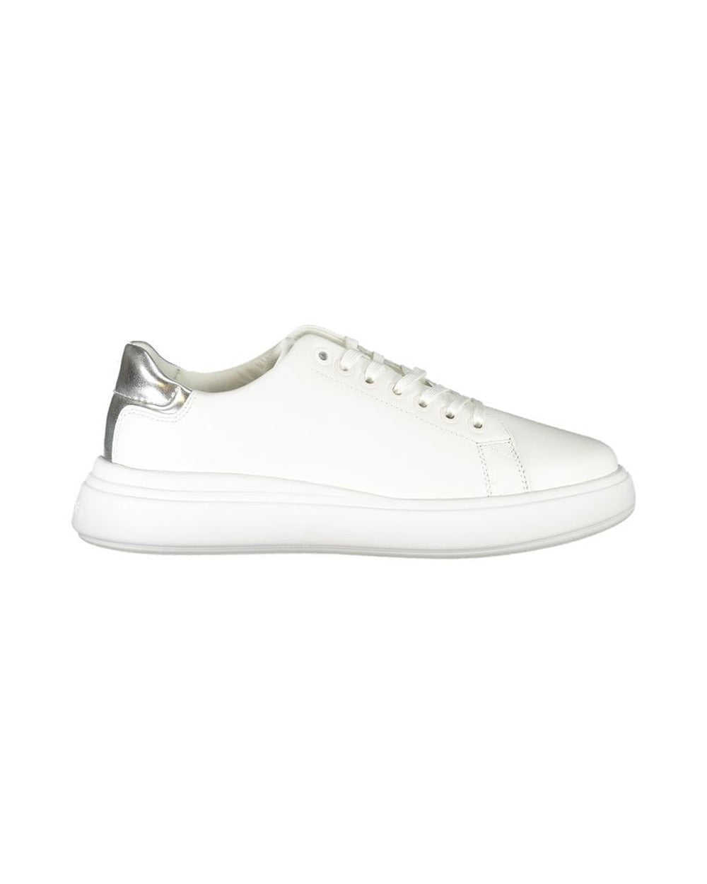 Calvin Klein Bianco Leather Women Sneaker