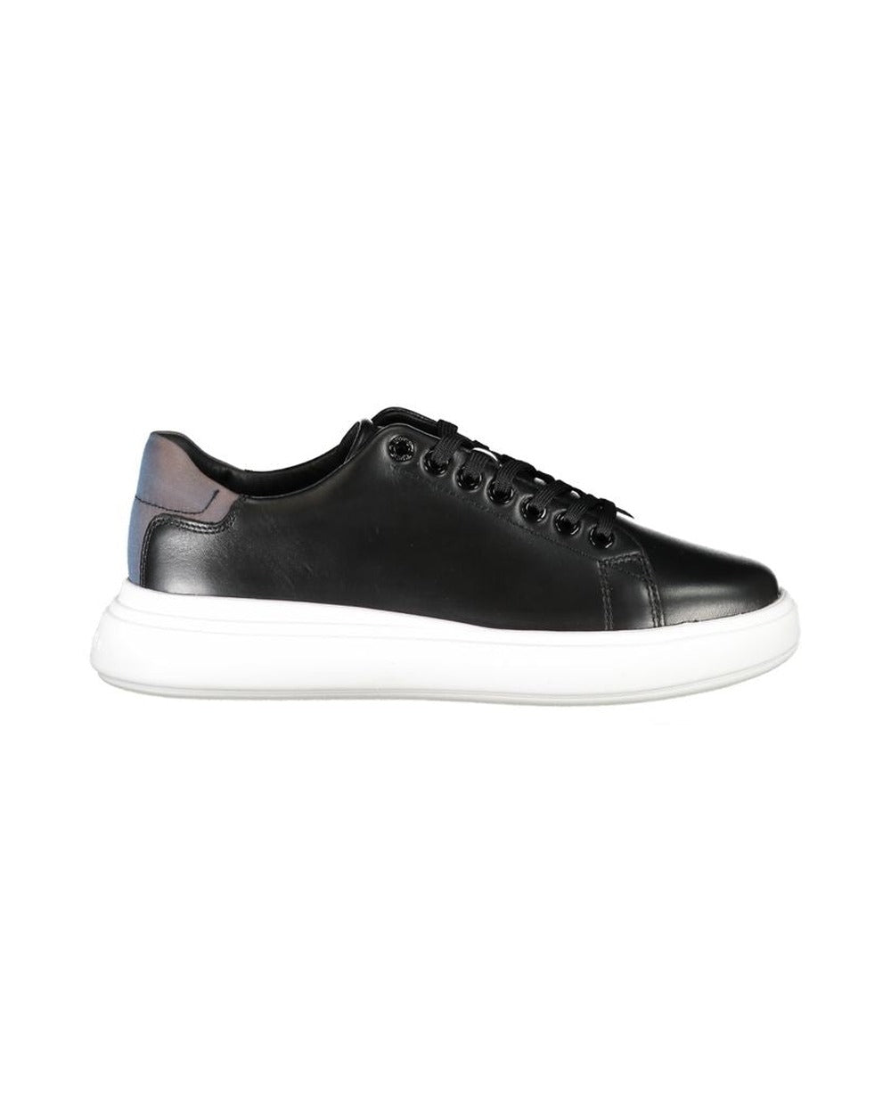 Calvin Klein Black Leather Women Sneaker
