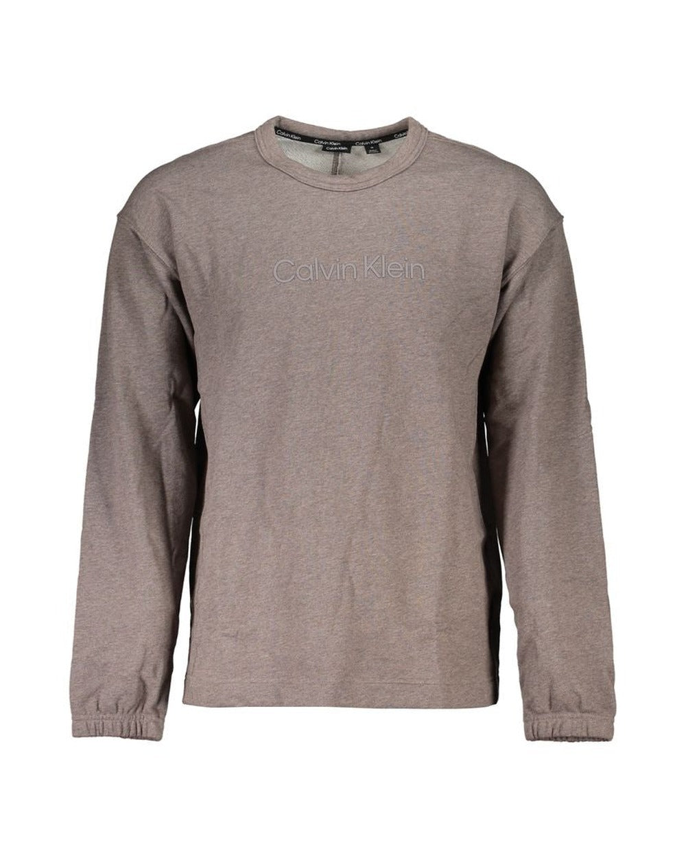 Calvin Klein Marrone Cotton Men Sweatshirt
