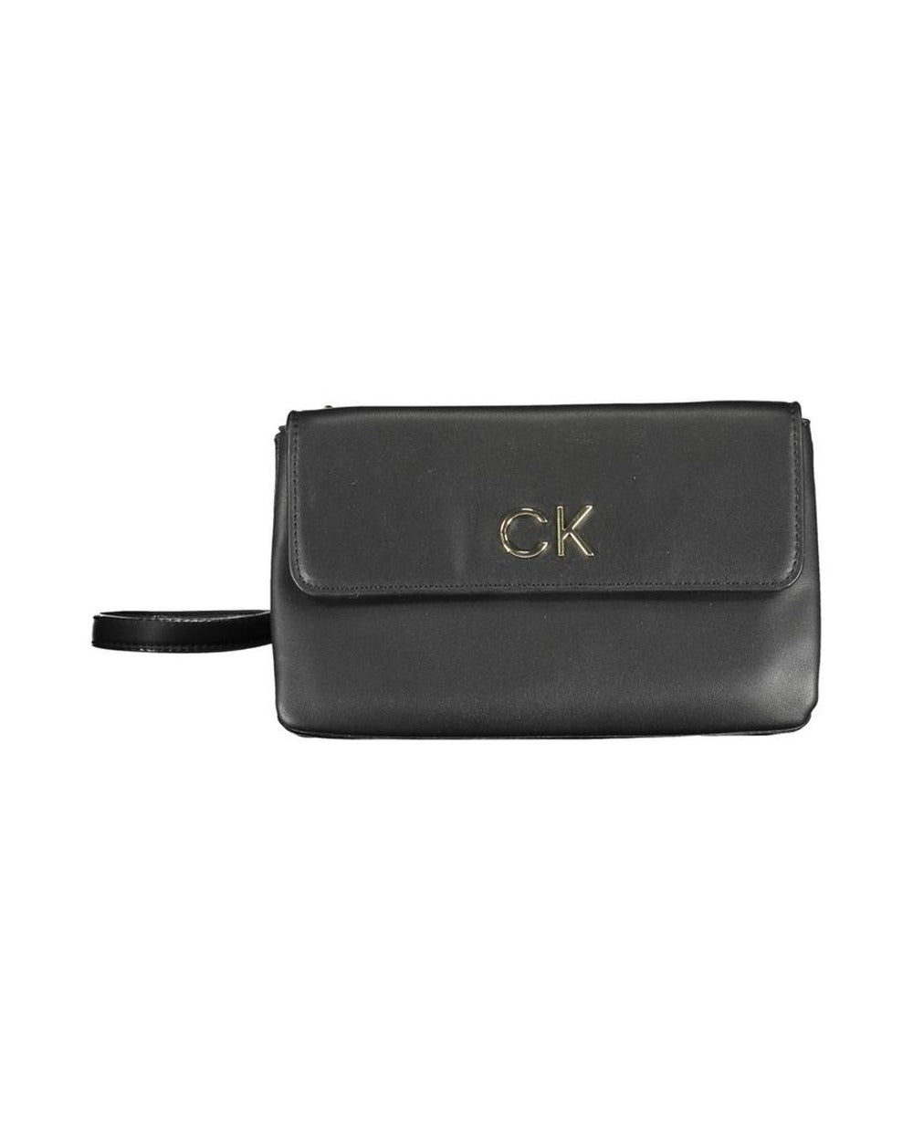 Calvin Klein Black Polyester Women Handbag