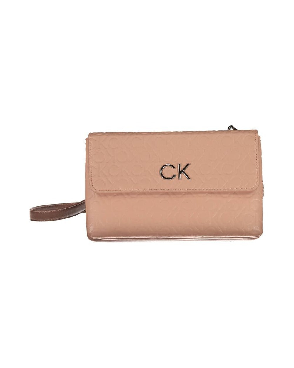 Calvin Klein Rosa Polyester Women Shoulder Bag