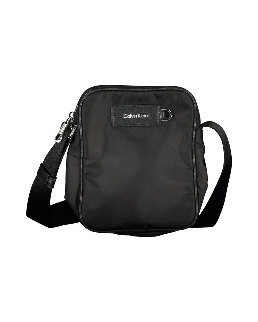 Calvin Klein Black Polyester Men's Shoulder Bag