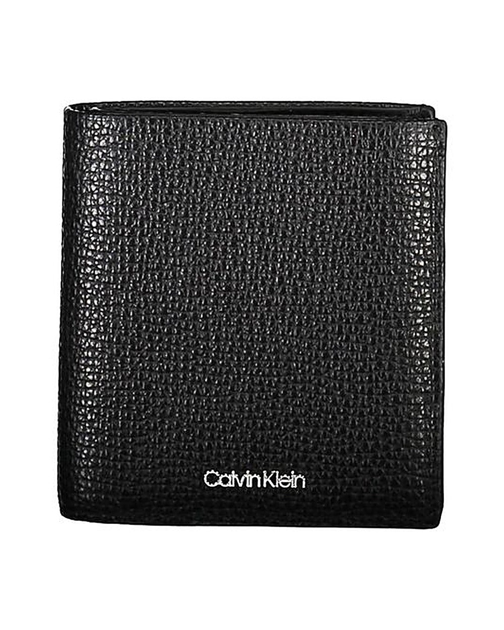 Calvin Klein Nero Leather Men Wallet
