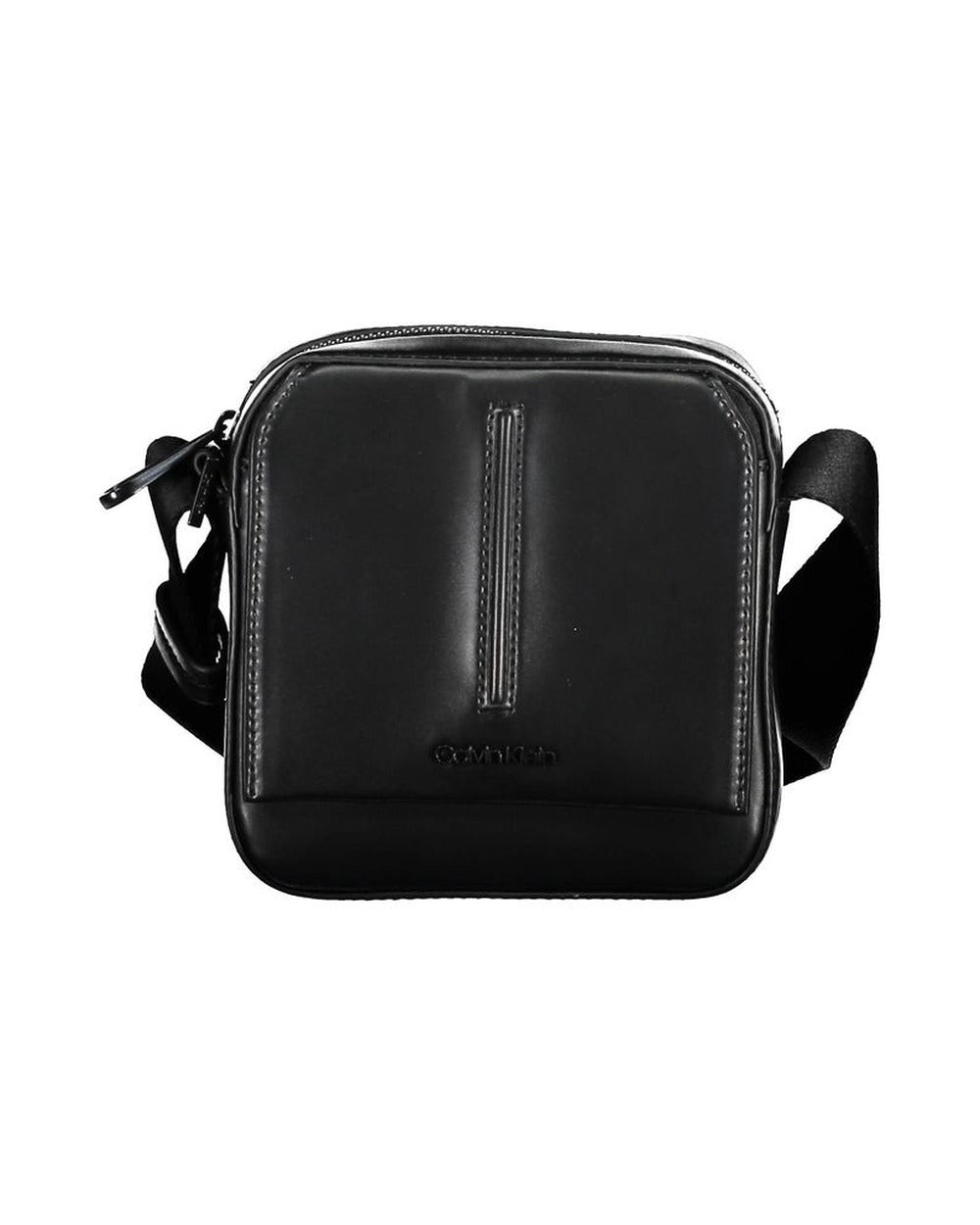 Calvin Klein Black Polyester Men's Shoulder Bag