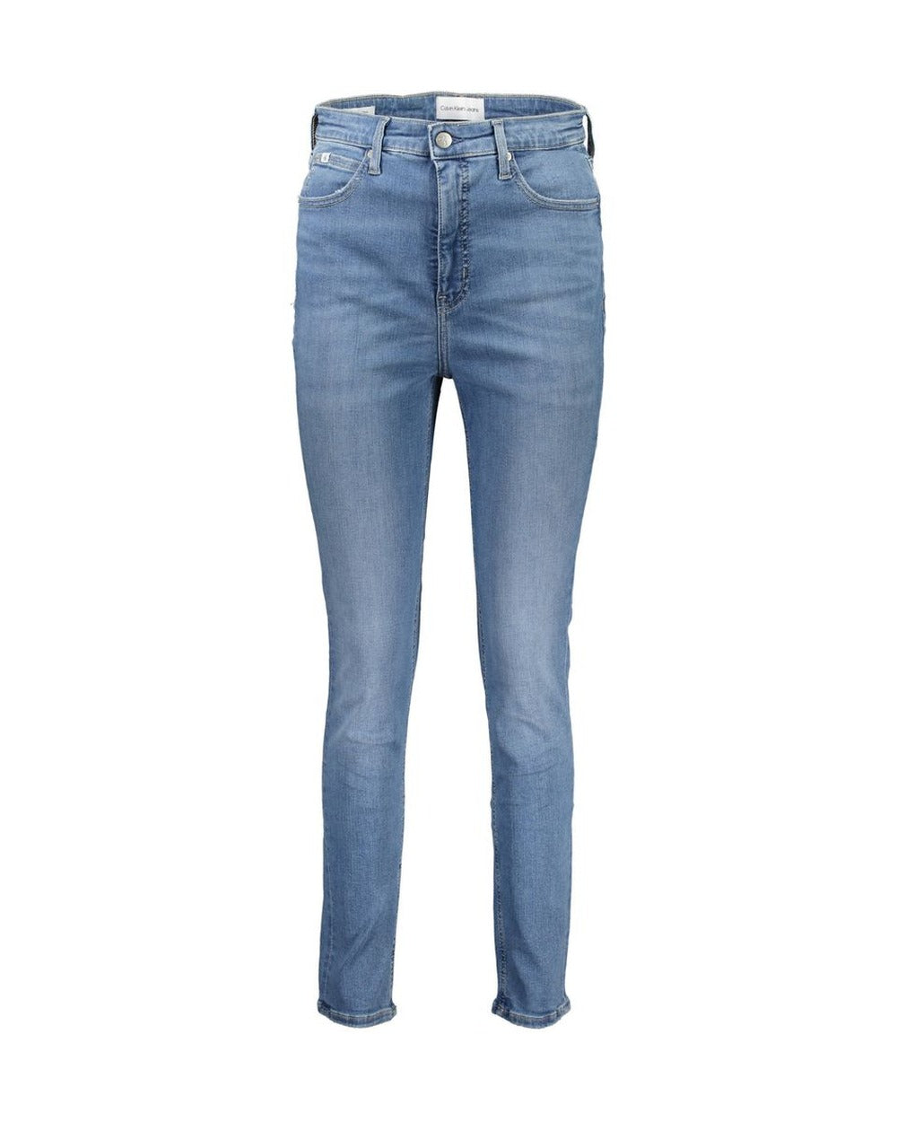 Calvin Klein Azzurro Cotton Women Jeans