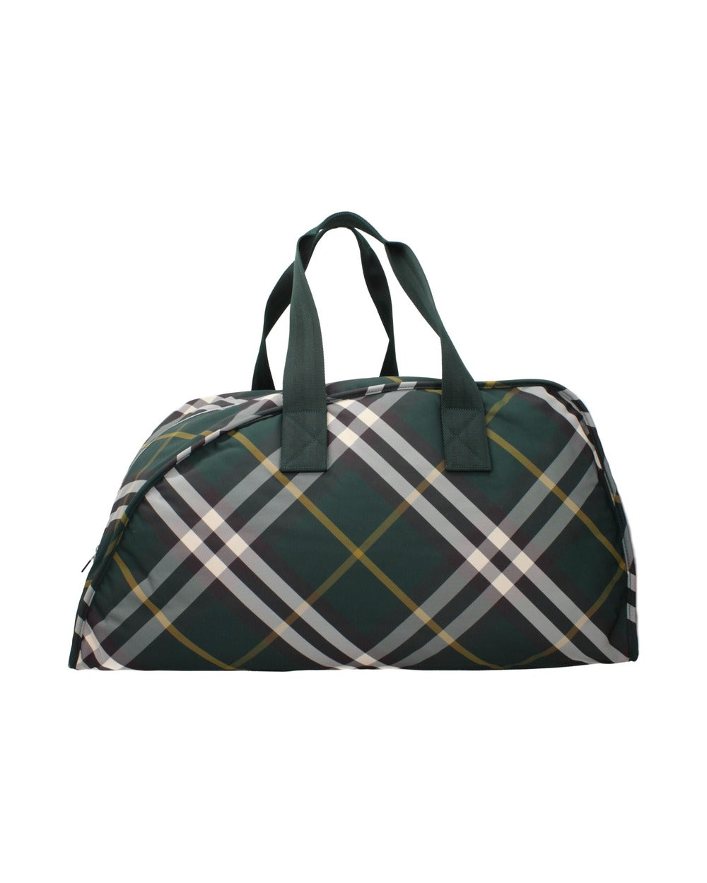 Burberry Green Fabric Luggage And Travel