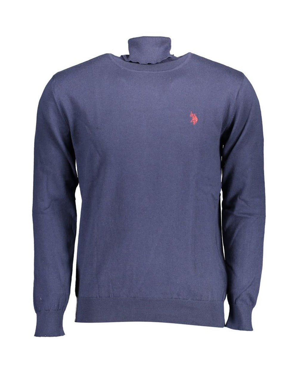 U.S. POLO ASSN. Blue Cotton Men's Sweater