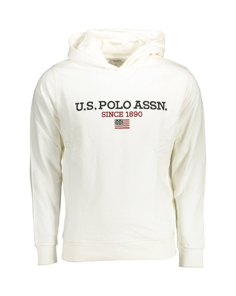 U.S. POLO ASSN. White Cotton Men's Sweatshirt