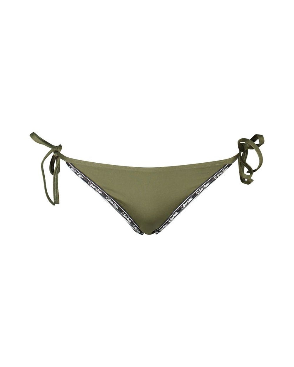 Calvin Klein Verde Polyester Woman Swim Brief