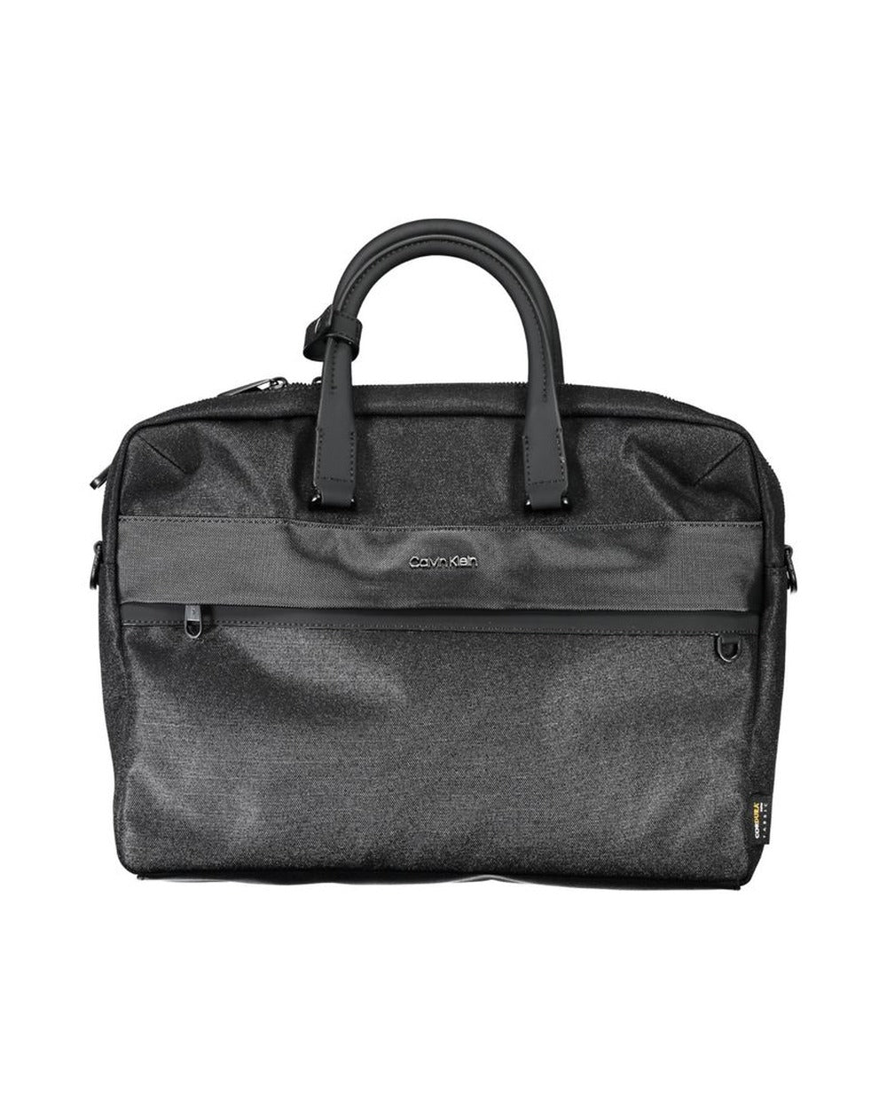 Calvin Klein Nero Polyester Men's Briefcase
