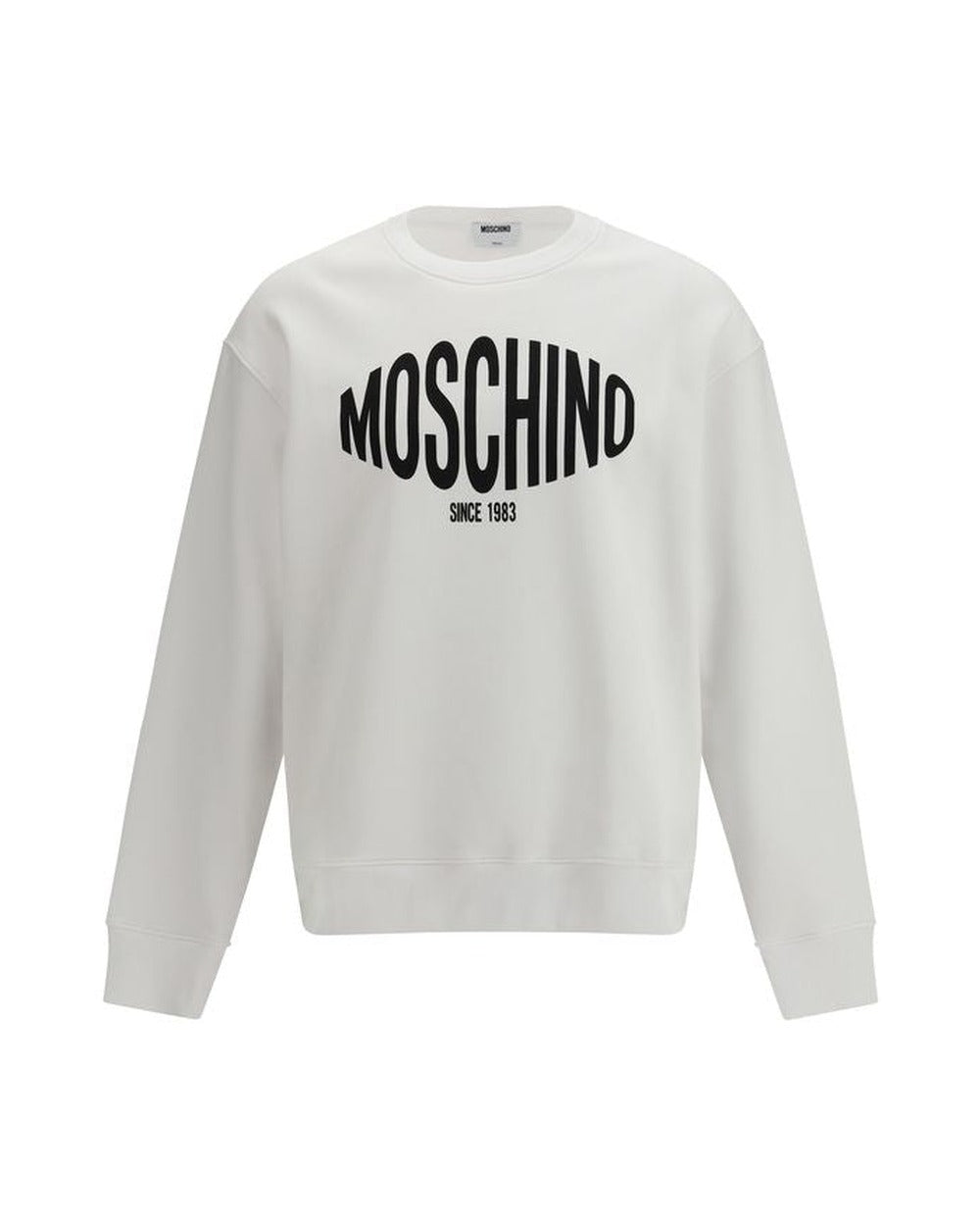Moschino White Cotton Sweatshirt