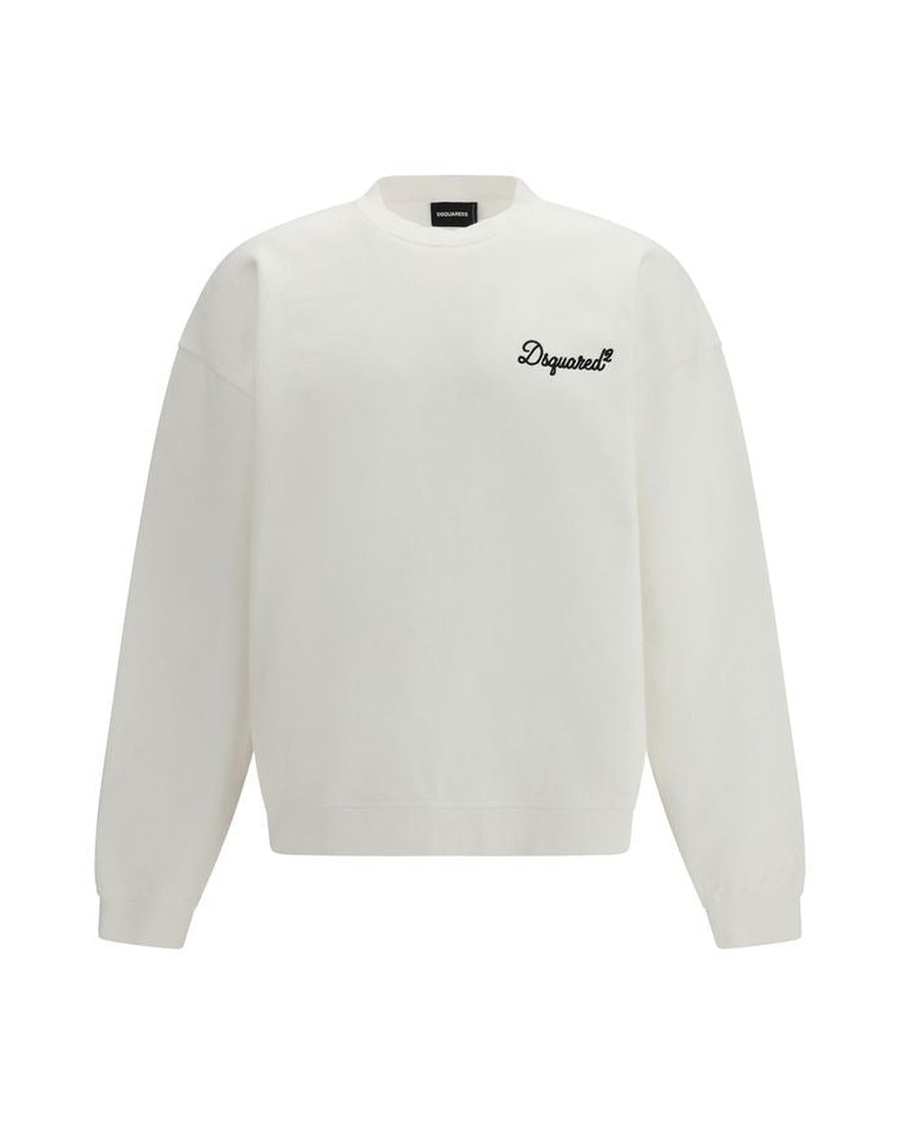 Dsquared² White Cotton Sweatshirt