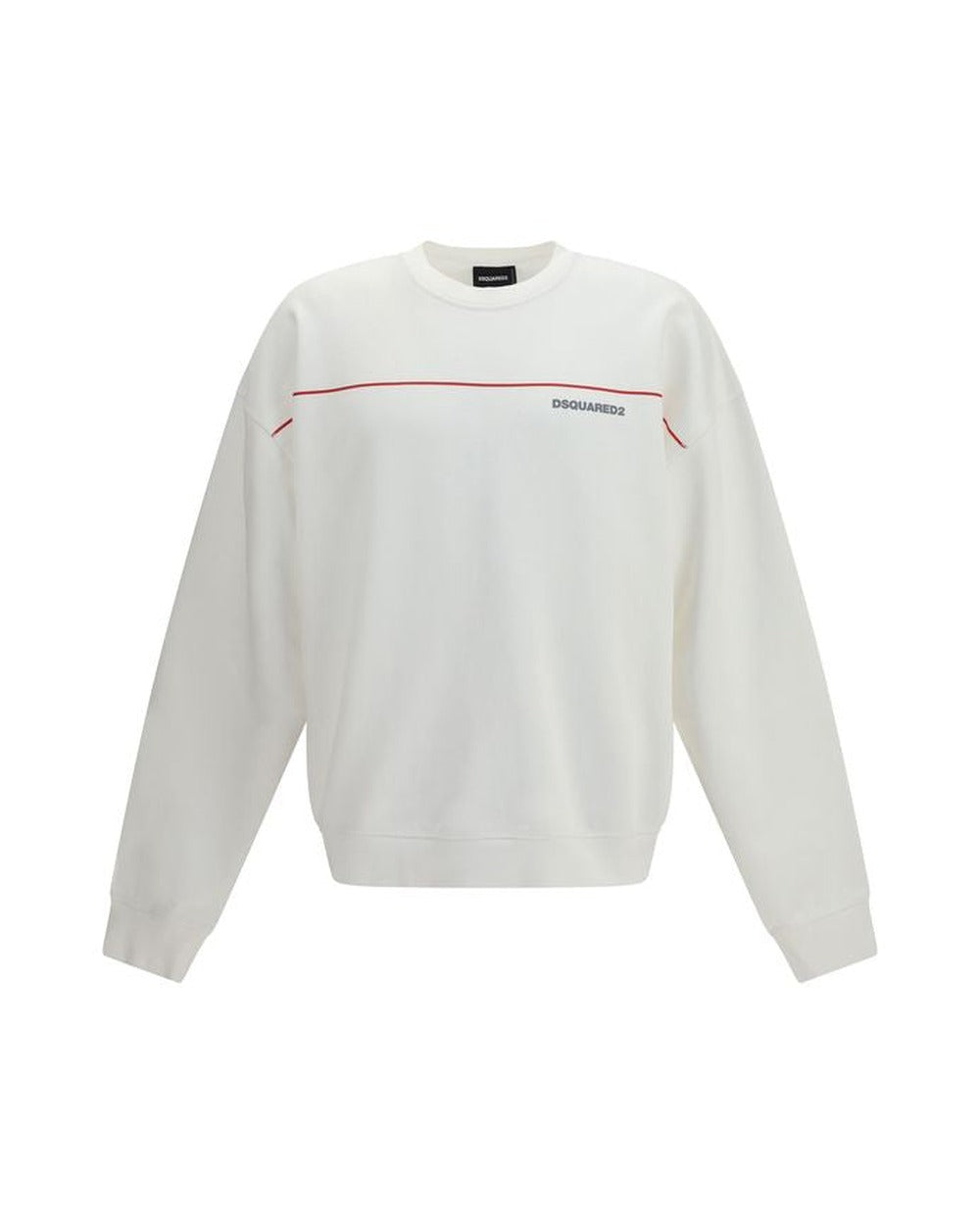Dsquared² White Cotton Sweatshirt
