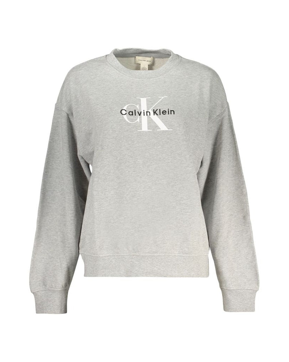 Calvin Klein Gray Cotton Women's Sweatshirt