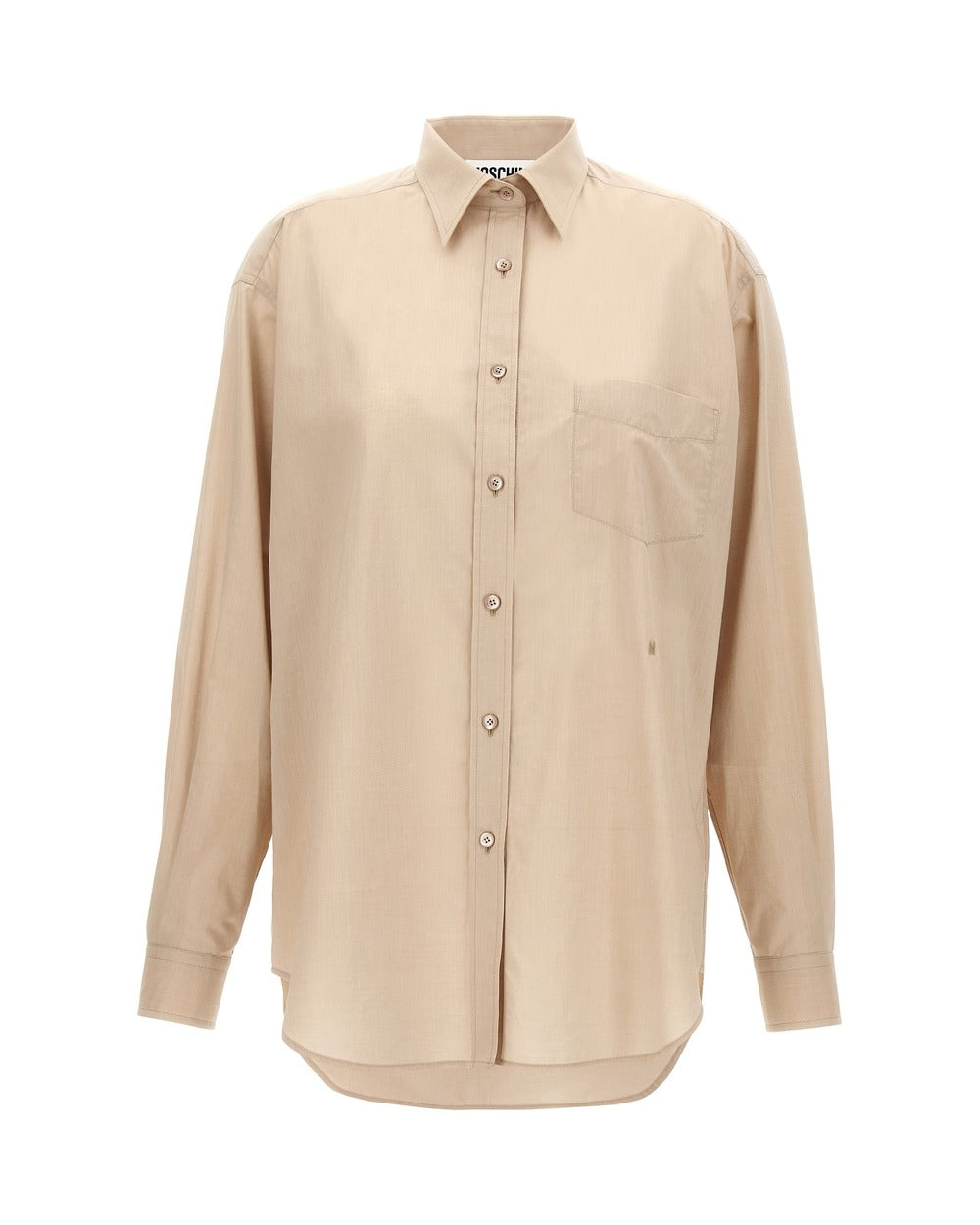 Moschino Beige Cotton Blouse