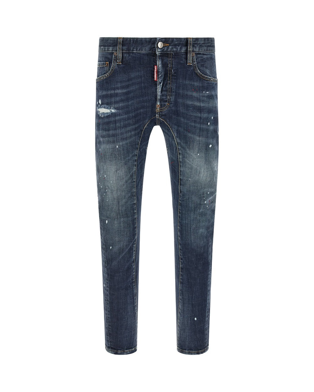 Dsquared² Blue Cotton Jeans Denim