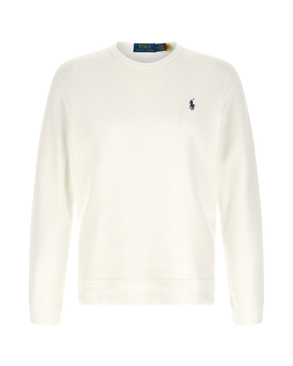Polo Ralph Lauren White Cotton Sweatshirt