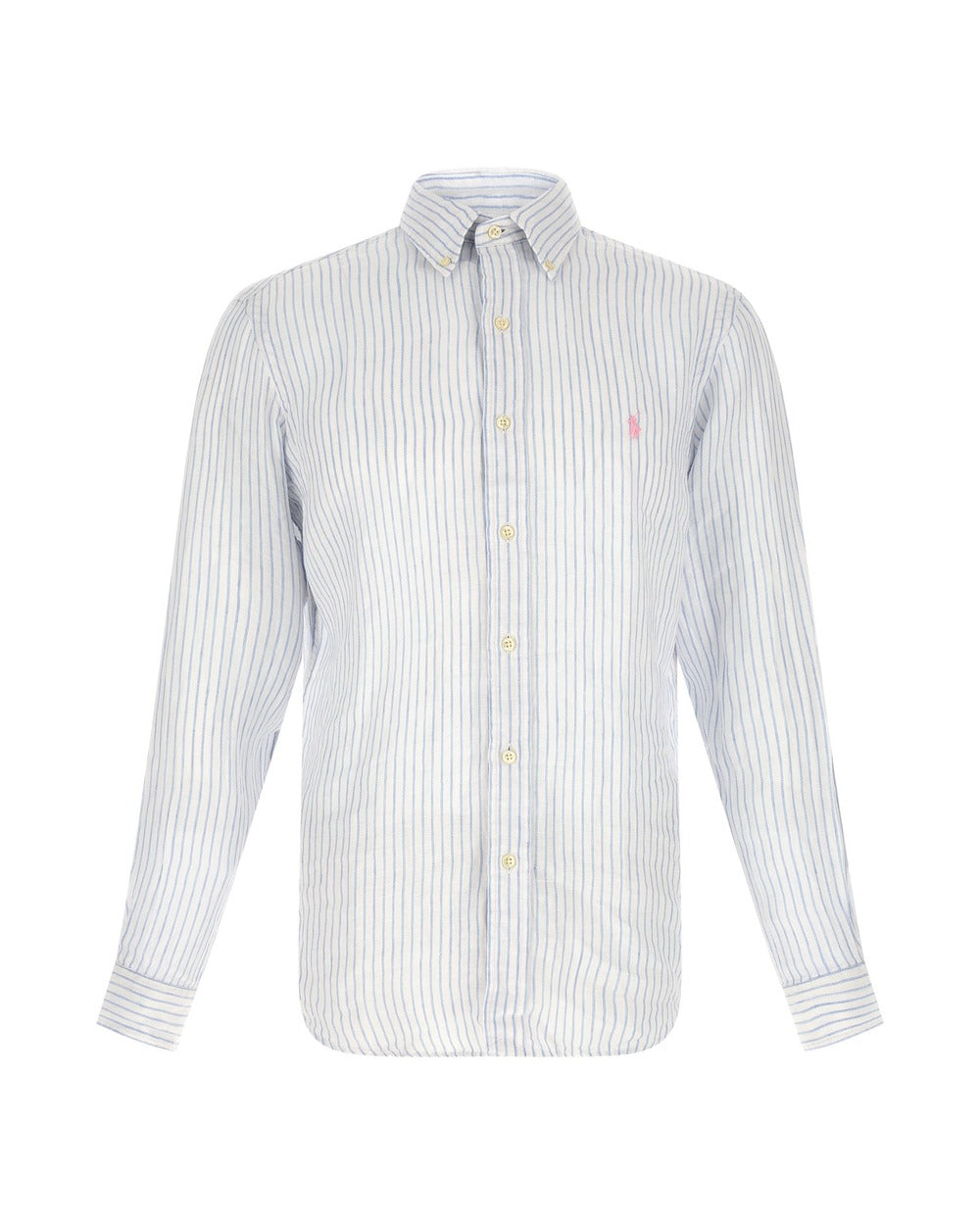 Polo Ralph Lauren Blue Linen Blouse