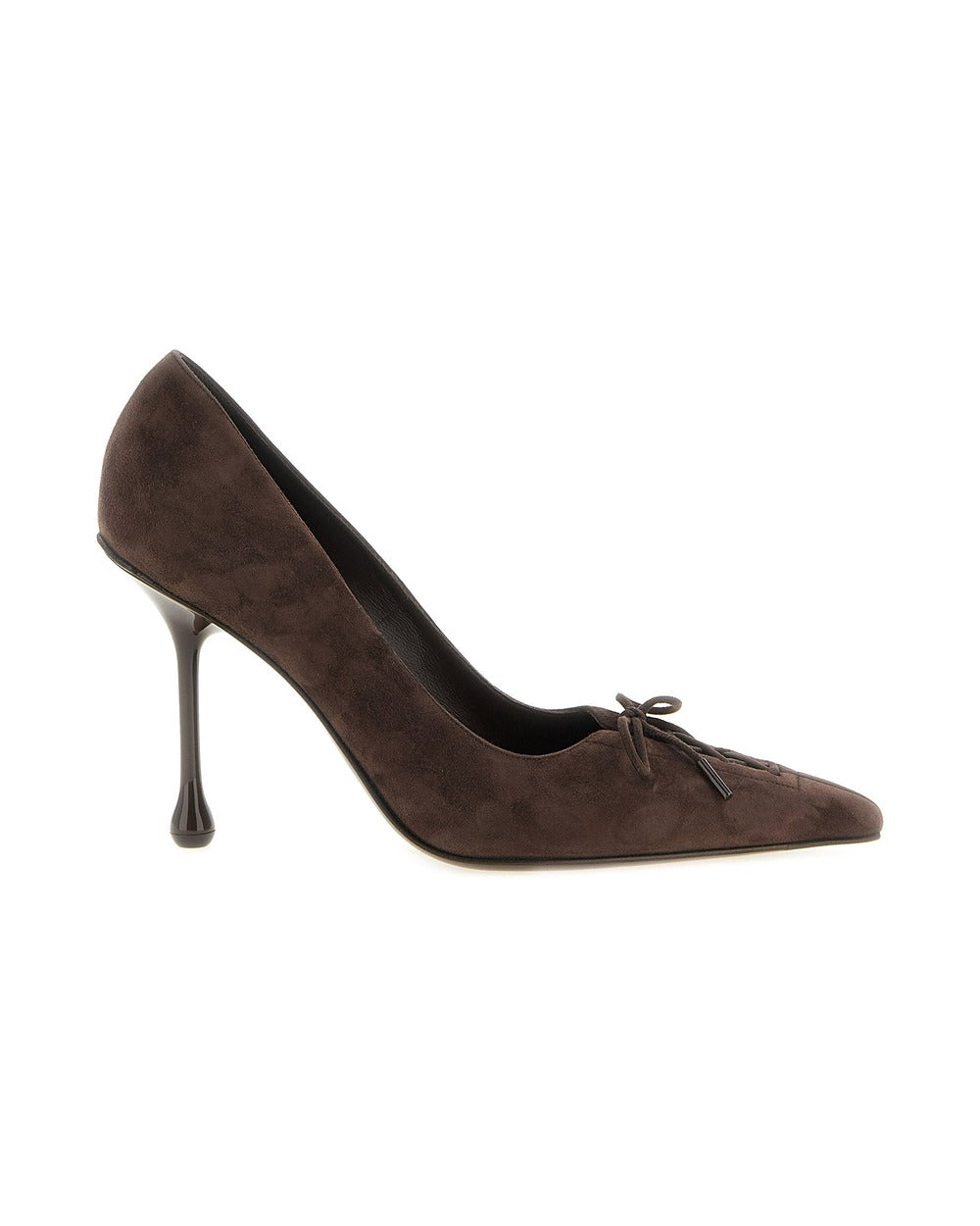 Jimmy Choo Brown Leather High Heel Pumps