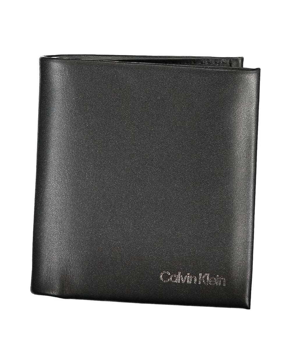 Calvin Klein Nero Polyurethane Men Wallet