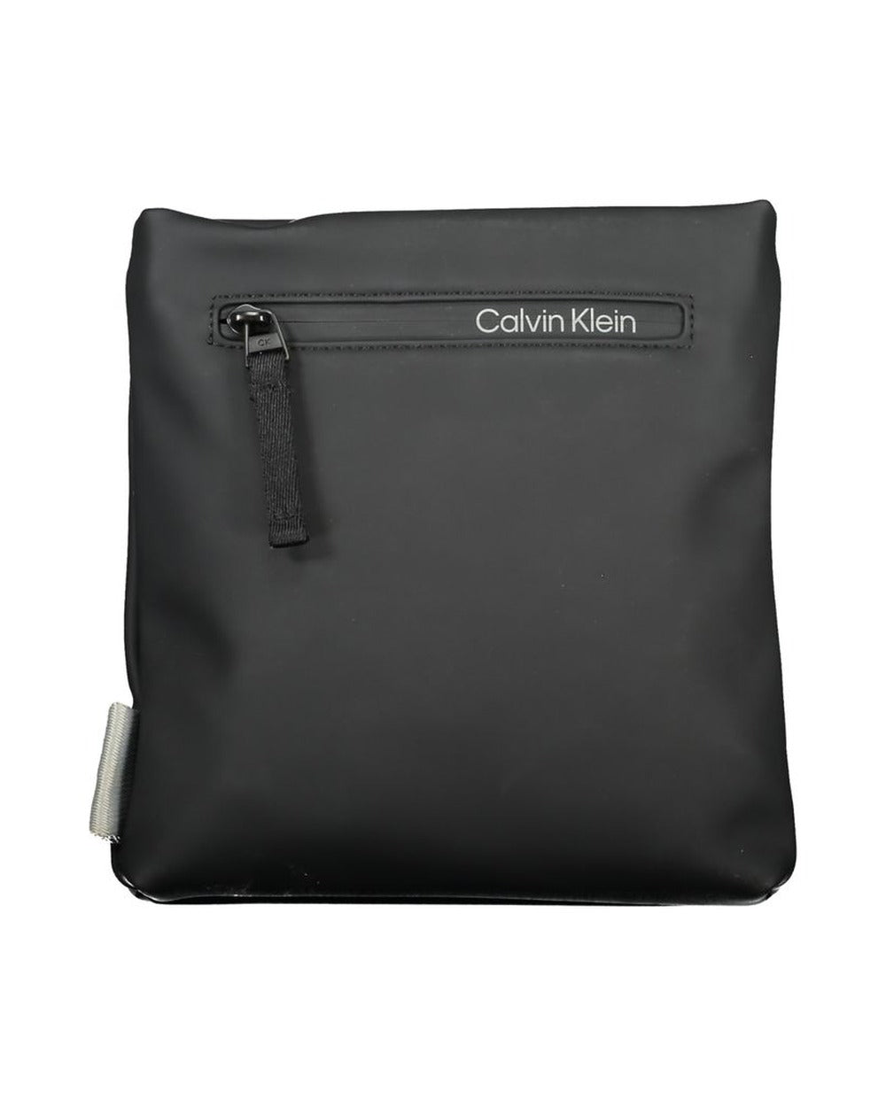 Calvin Klein Black Polyester Men's Shoulder Bag