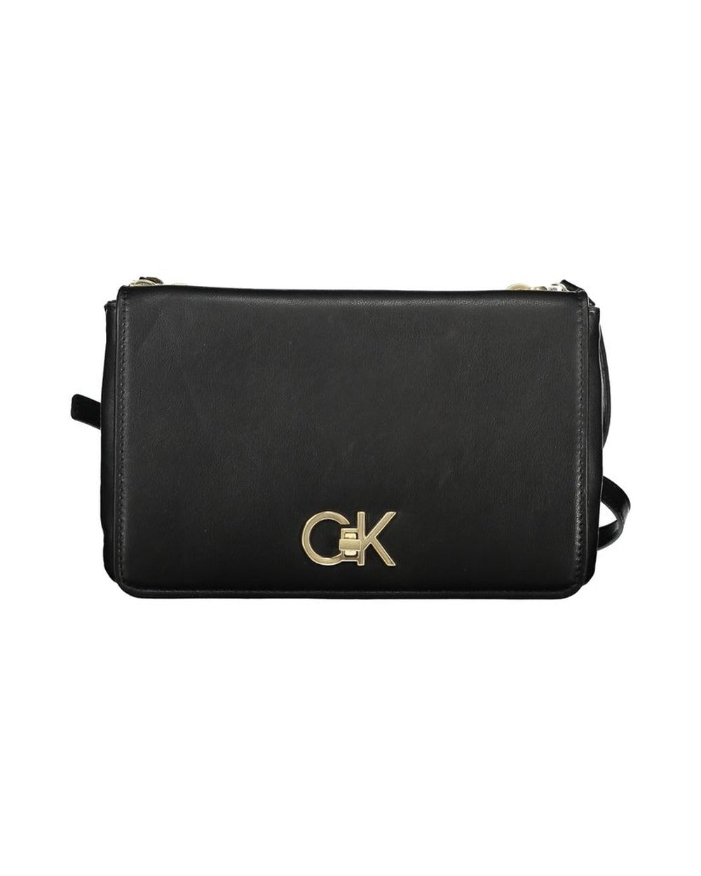 Calvin Klein Black Polyester Women's Shoulder Bag