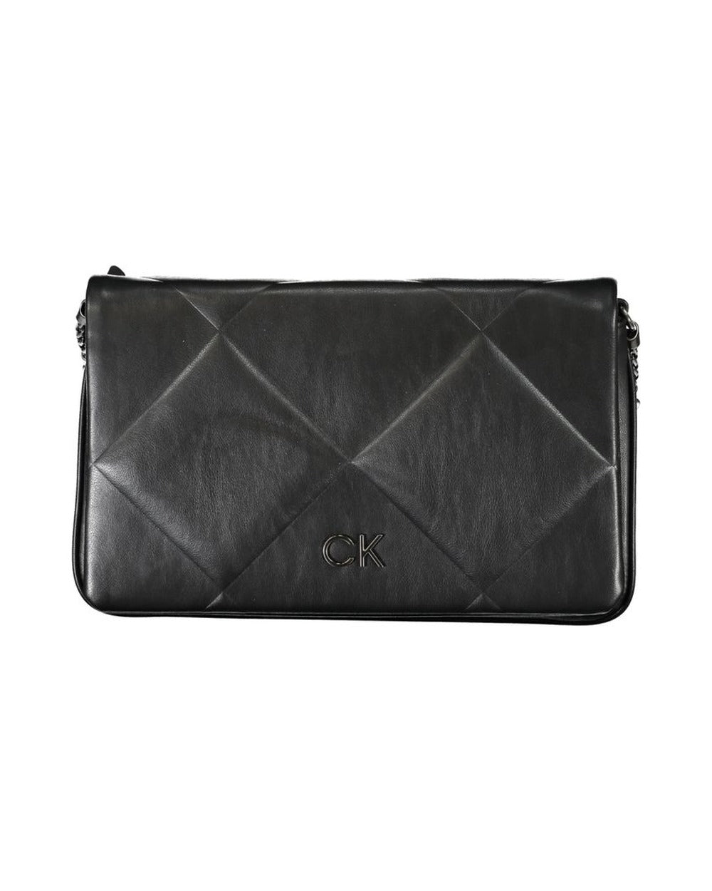 Calvin Klein Black Polyester Women Shoulder Bag