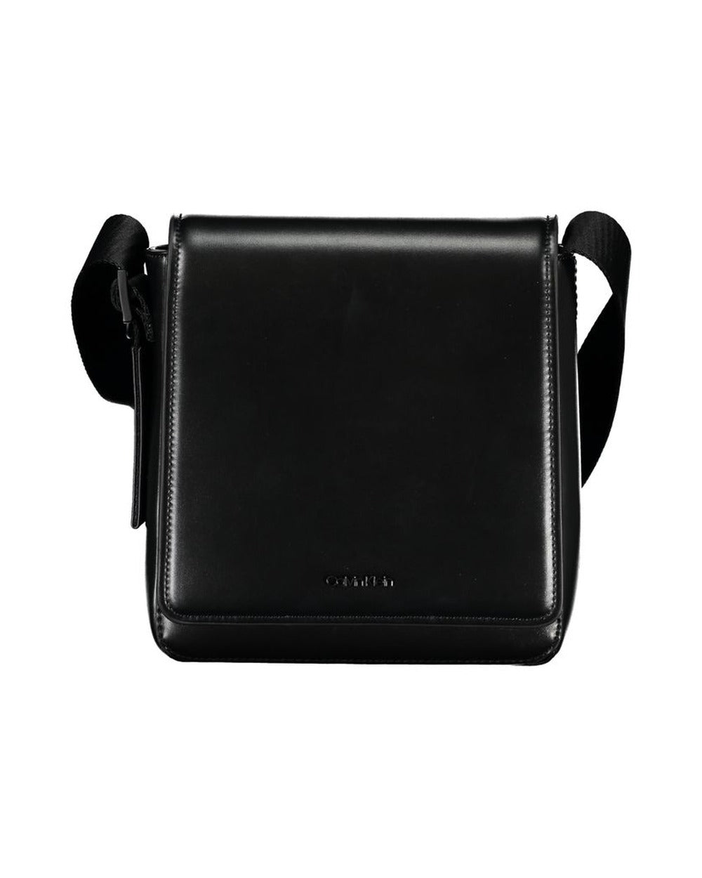 Calvin Klein Black Polyester Men Shoulder Bag