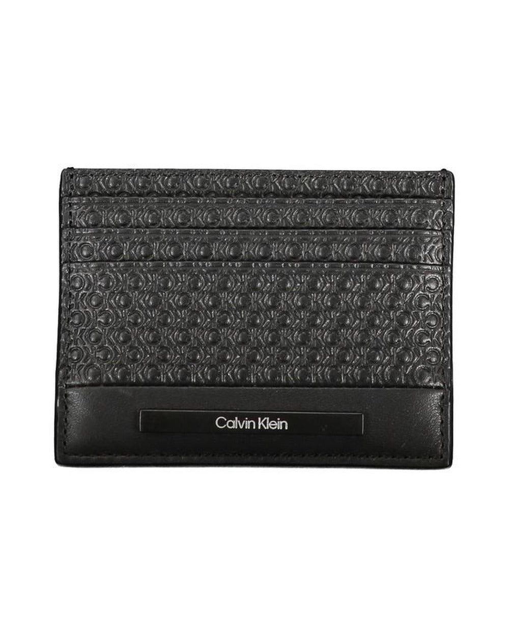 Calvin Klein Black Polyurethane Men Wallet