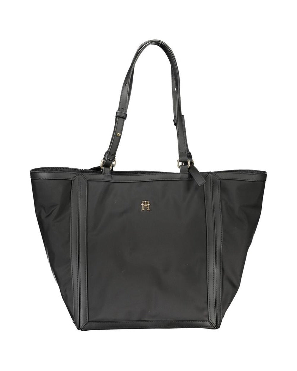 Tommy Hilfiger Black Polyester Women Handbag