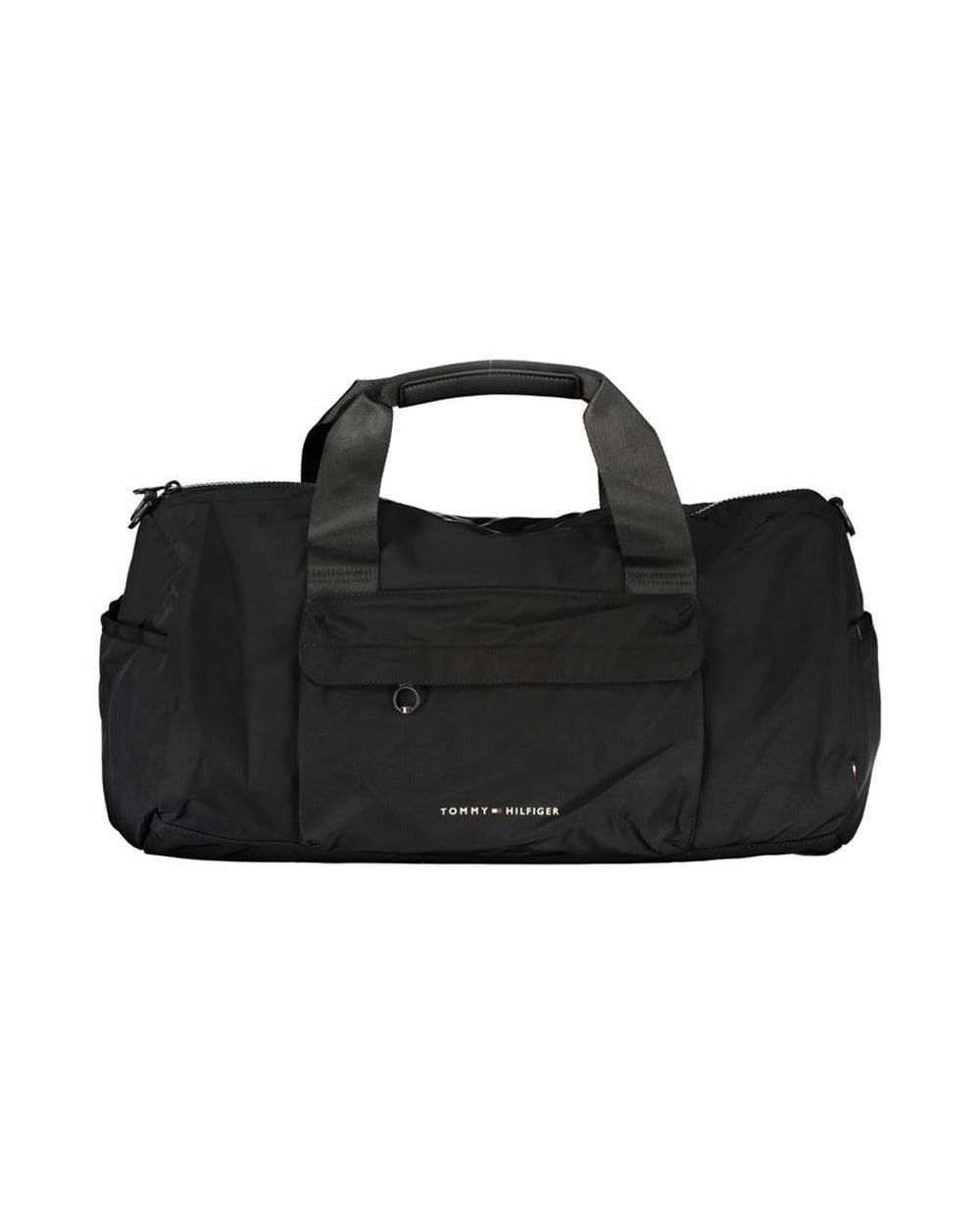 Tommy Hilfiger Black Polyester Men's Shoulder Bag