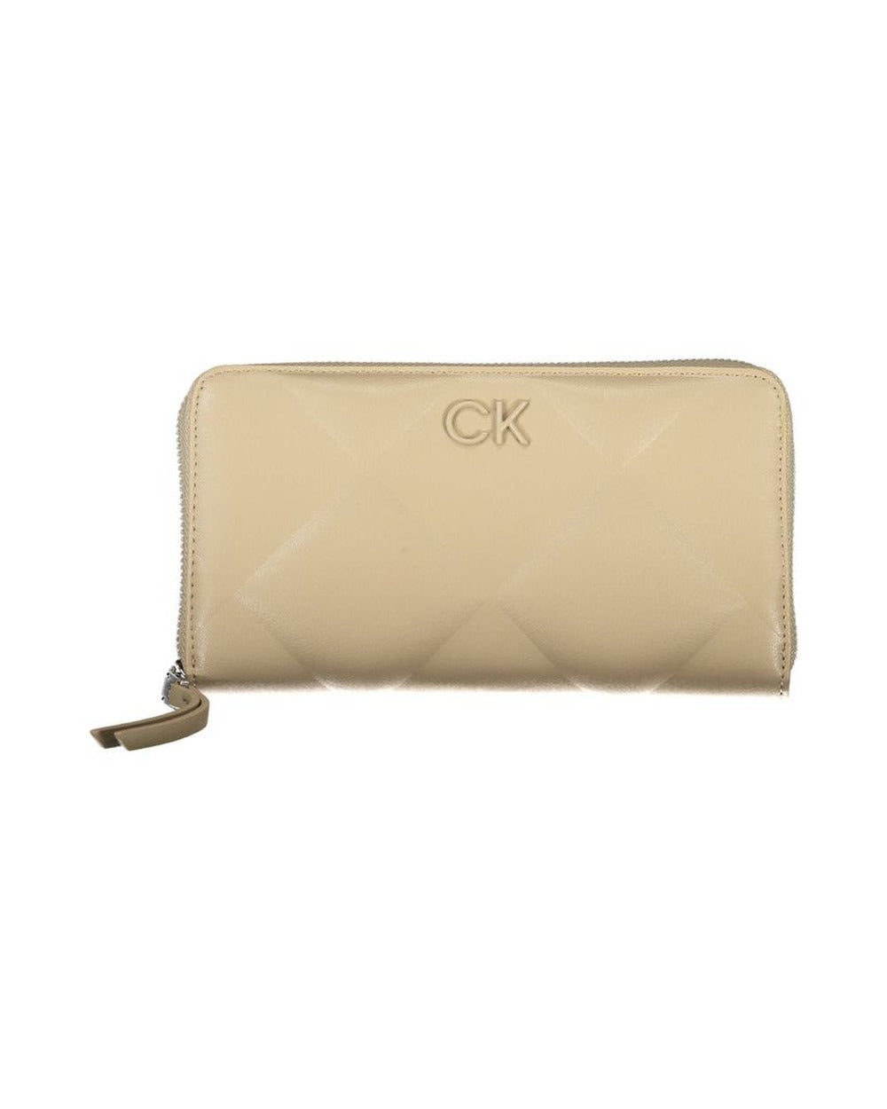 Calvin Klein Beige Polyester Women Wallet