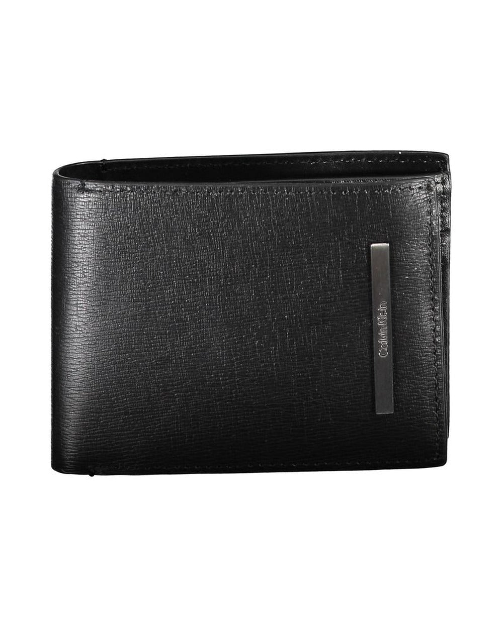 Calvin Klein Black Eco-Leather Men Wallet