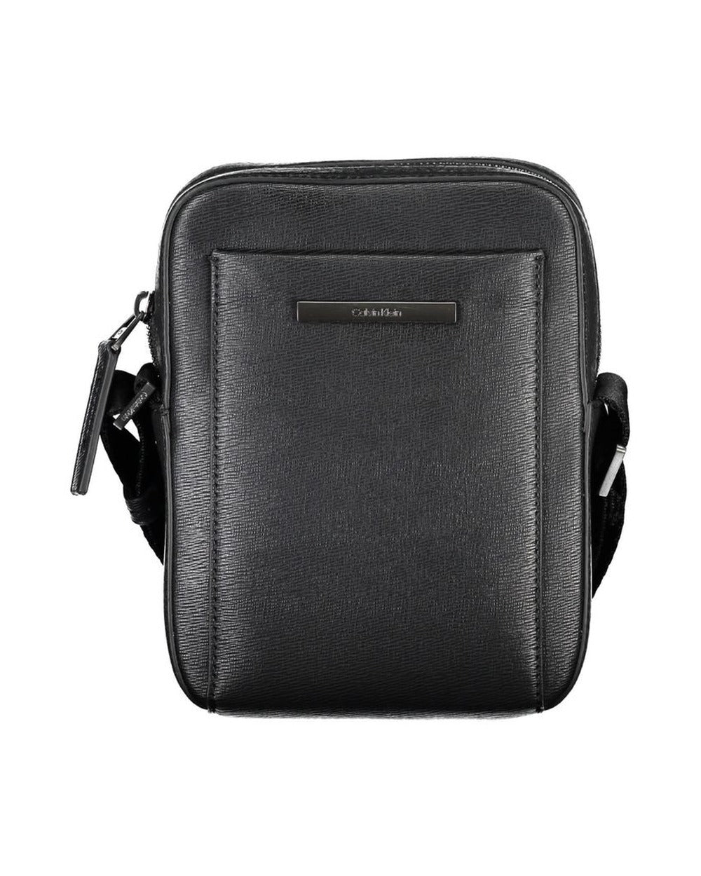 Calvin Klein Black Polyurethane Men Shoulder Bag