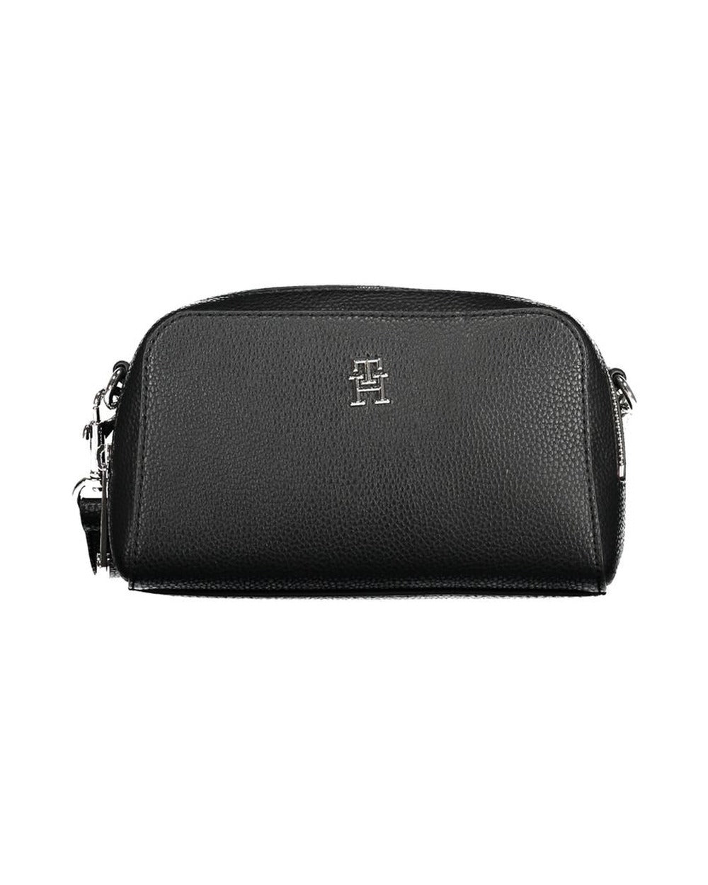 Tommy Hilfiger Nero Poliuretano Woman Shoulder Bag