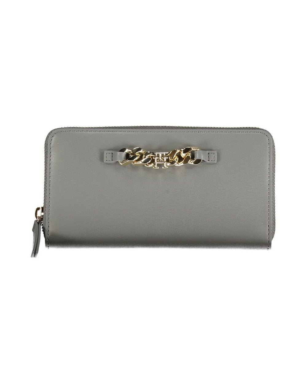 Tommy Hilfiger Grigio Poliuretano Women Wallet
