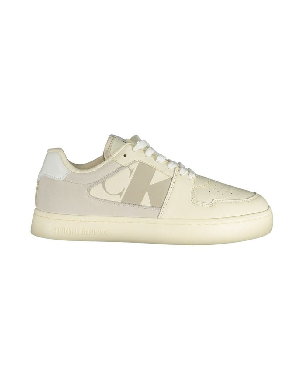Calvin Klein Bianco Polyurethane Men Sneaker