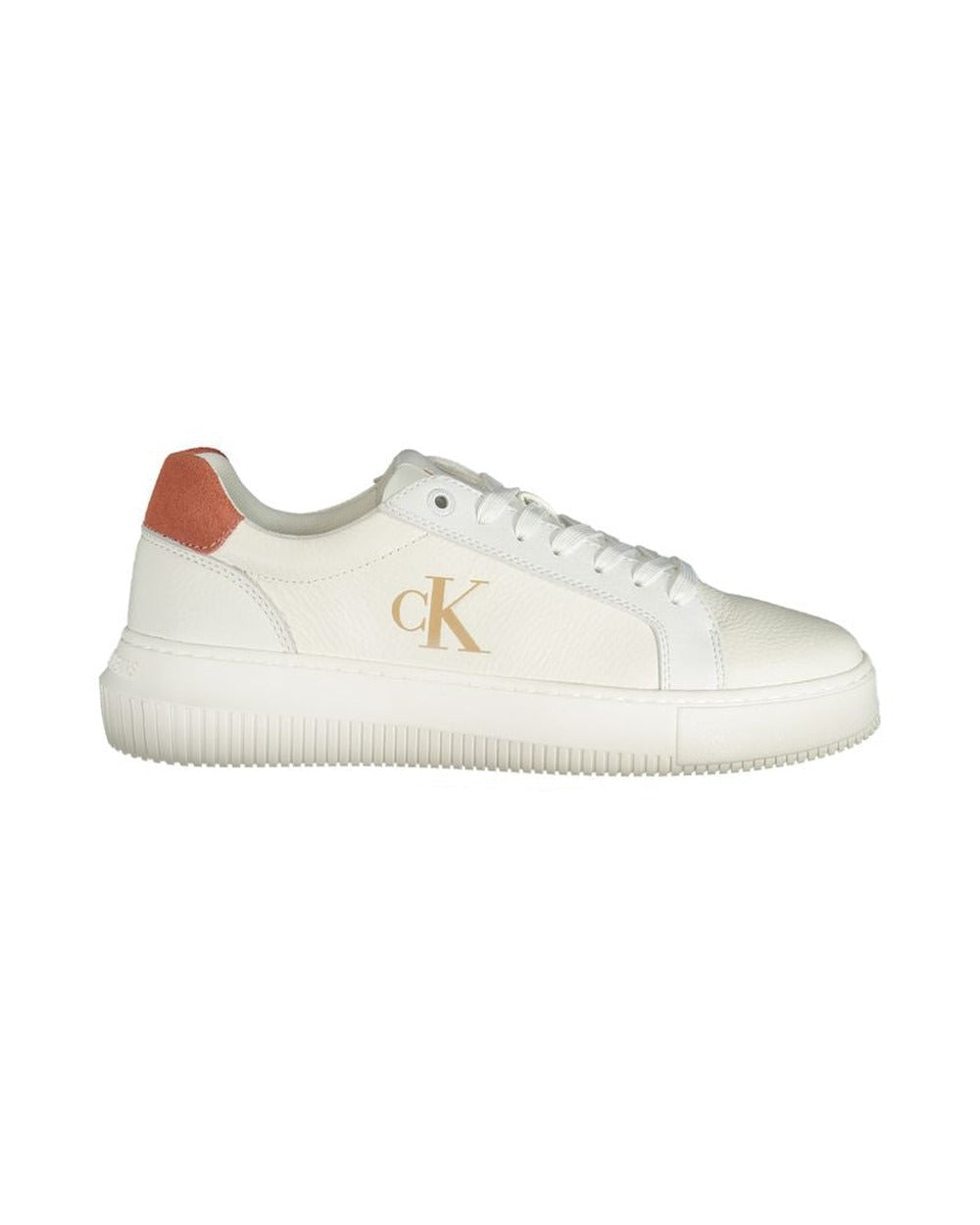 Calvin Klein White Polyurethane Women Sneaker
